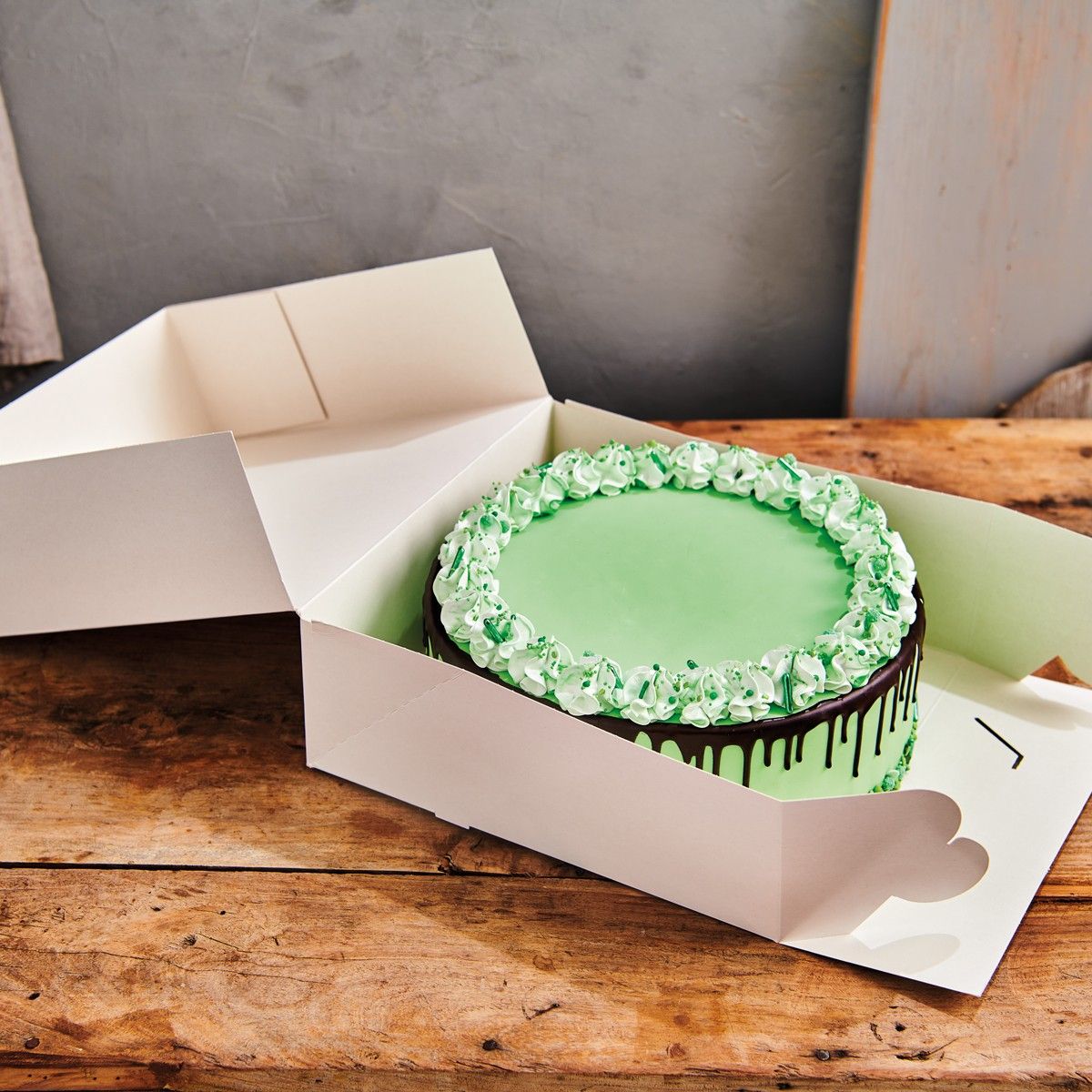 FunCakes Kakeeske -Hvit- 32x32x11.5cm, 2 stk