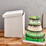FunCakes Stor Kakeeske - Hvit 52x52x70cm
