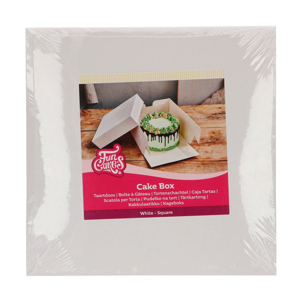 FunCakes Kakeeske 25x25x15cm pk/25