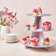 FunCakes cupcakestativ -Sølv-