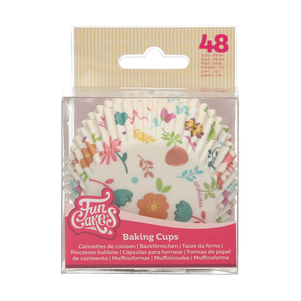 FunCakes Muffinsformer -Blomster- pk/48