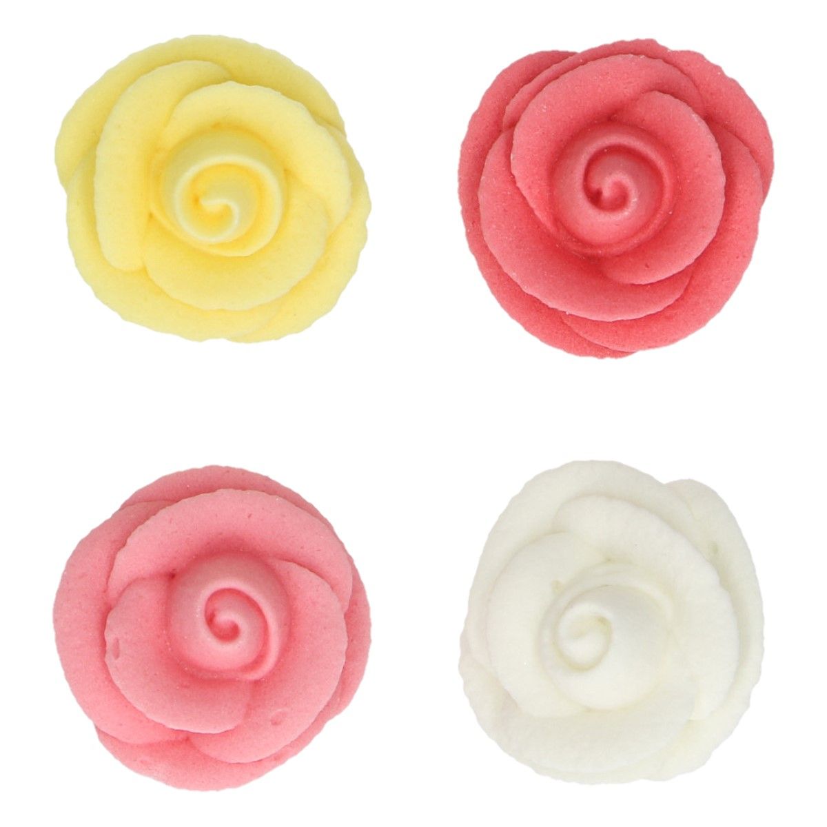 FunCakes spiselig kakepynt Roser sett/8