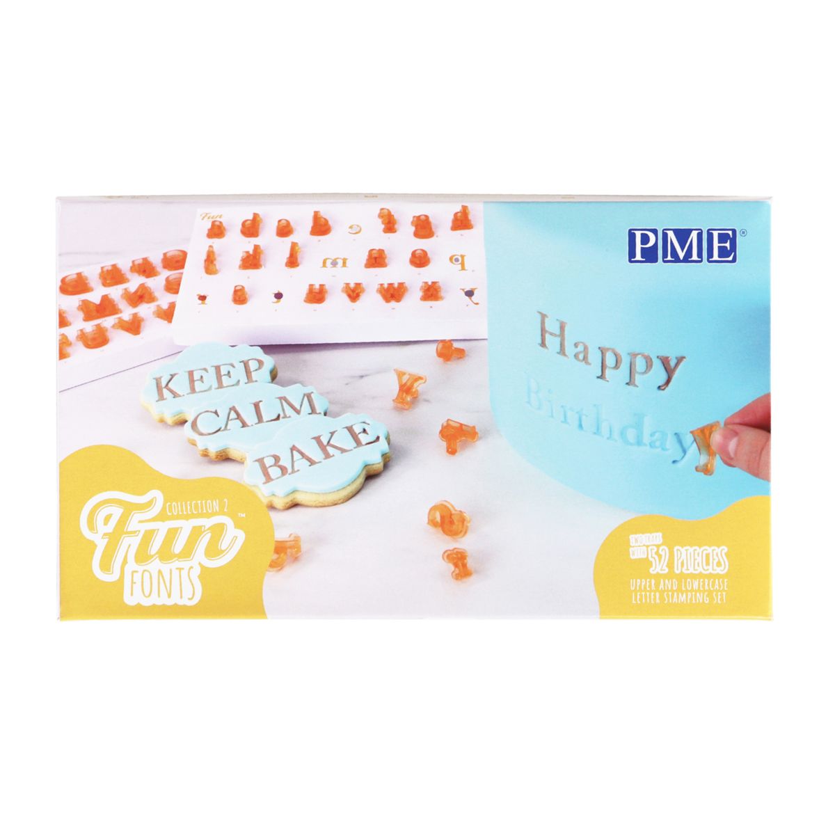 PME Fun Fonts Bokstavstempel - Collection 2
