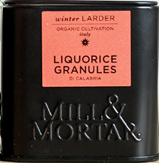 Mill og Mortar Lakrisgranulat, økologisk, 45gr