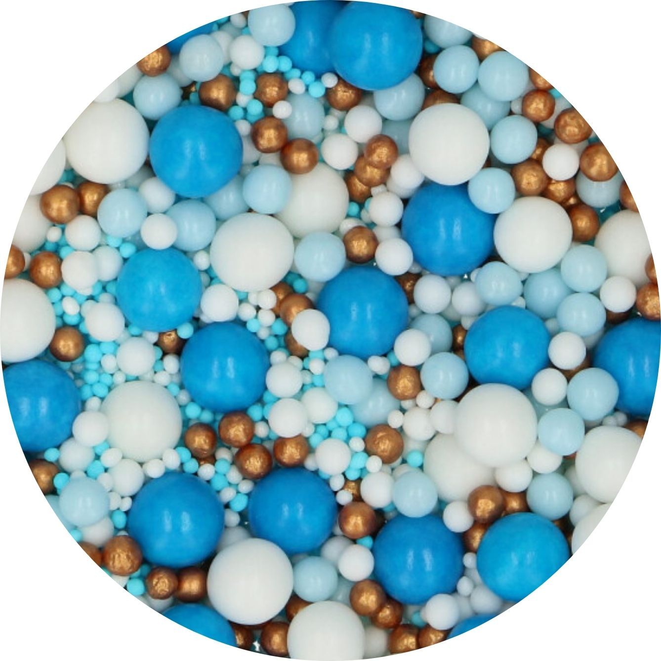FunCakes Myke Perler Mix Blue Celebration, 80g
