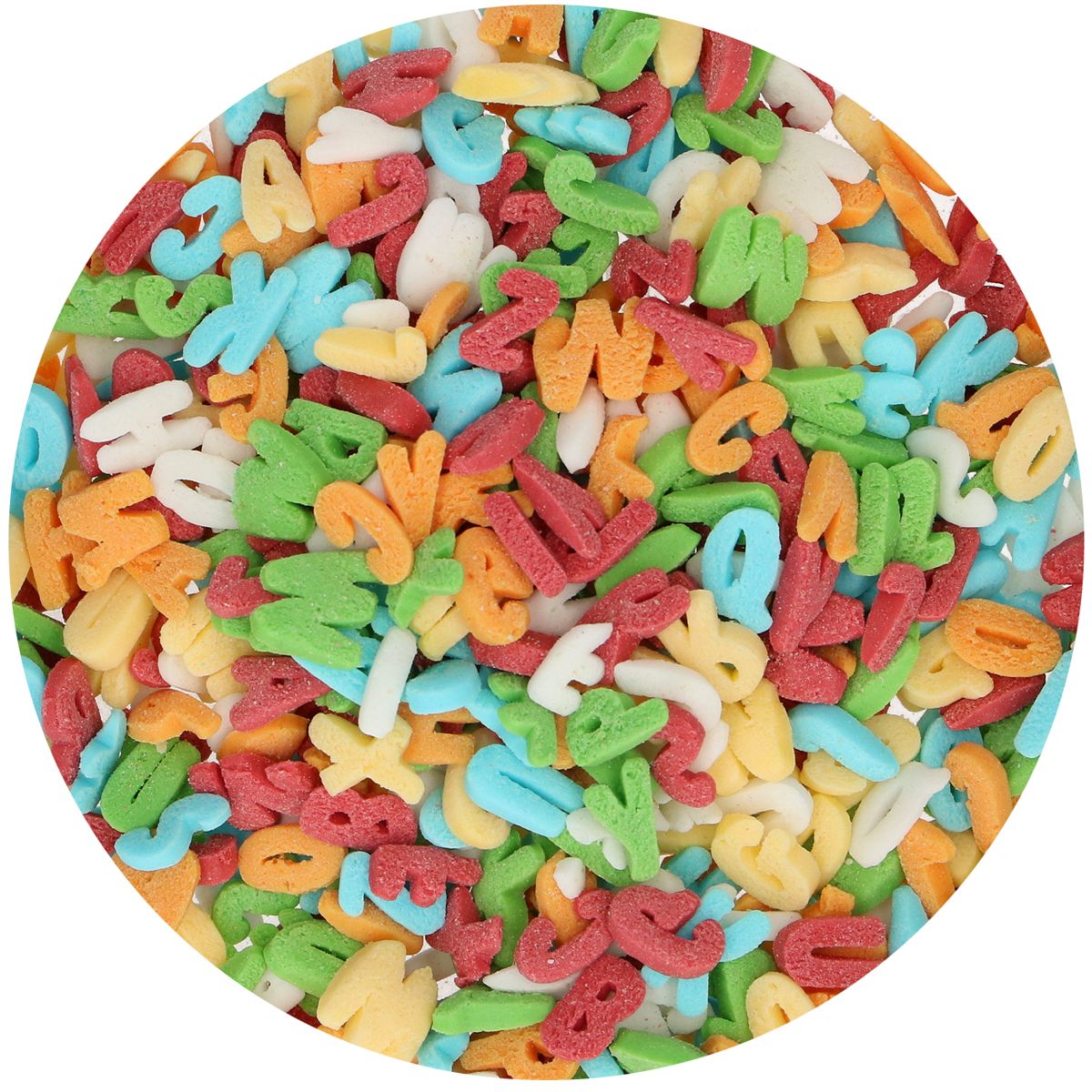 FunCakes kakestrø -Rainbow Letters- 50g
