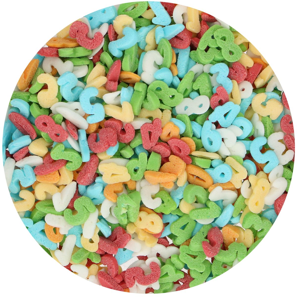 FunCakes kakestrø -Rainbow Numbers- 50g