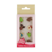 FunCakes Sjokolade Dekorasjoner -Fargerik Jul- pk/8 (B.F. 31.08.2026)