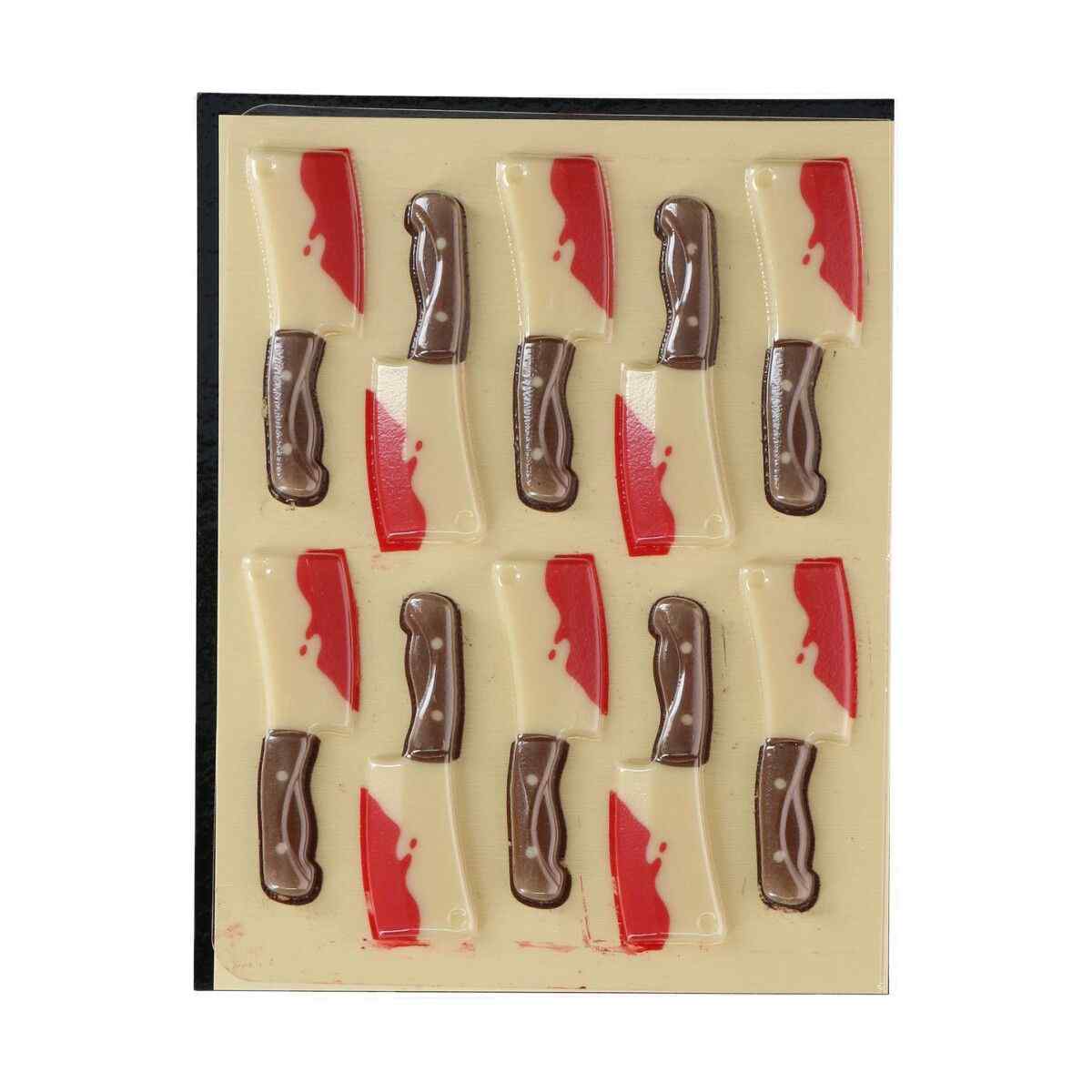 FunCakes Spiselig kakepynt Halloween -Blodige kniver- pk/10
