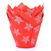 Tulipan muffinsform julestjerner