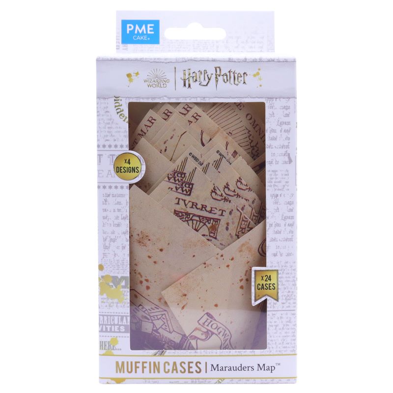 PME Harry Potter Tulipan muffinsform -Ukruttkartet- pk/24