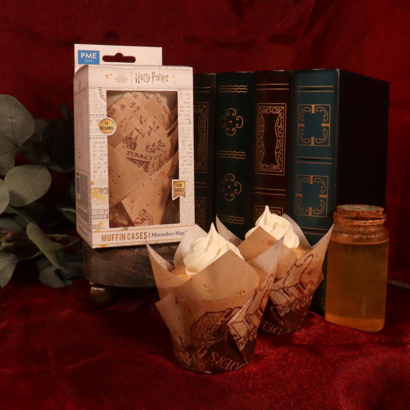 PME Harry Potter Tulipan muffinsform -Ukruttkartet- pk/24