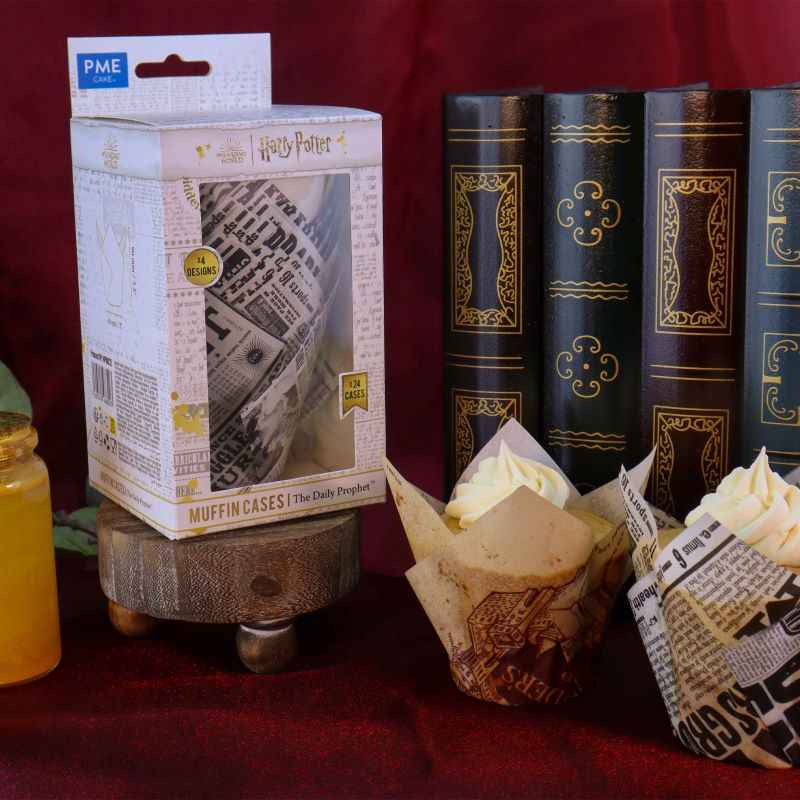Harry Potter Tulipan muffinsform -Kveldsprofeten- pk/24