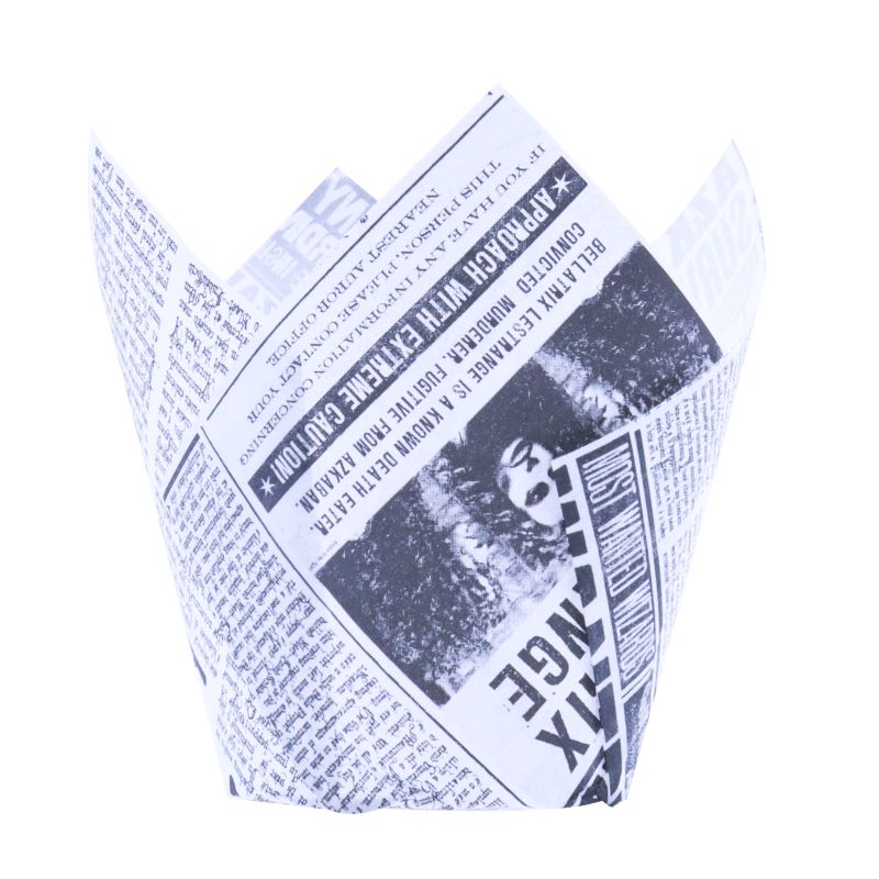 Harry Potter Tulipan muffinsform -Kveldsprofeten- pk/24