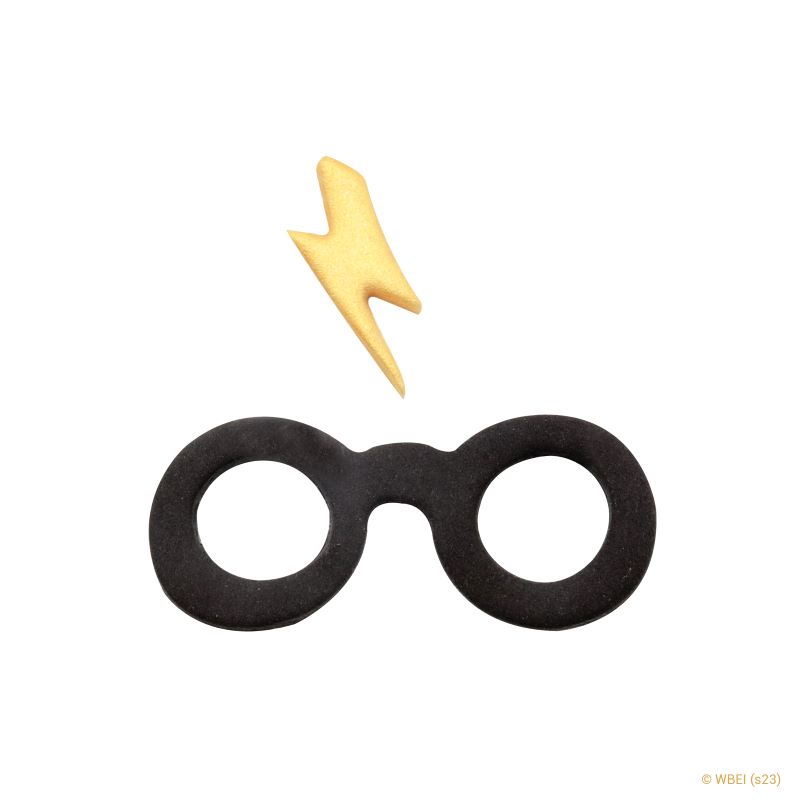 Harry Potter Pepperkakeformer -Briller og Lyn-