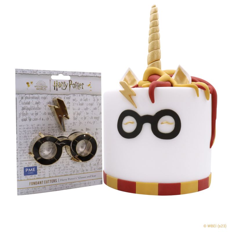 Harry Potter Pepperkakeformer -Briller og Lyn-, Stor