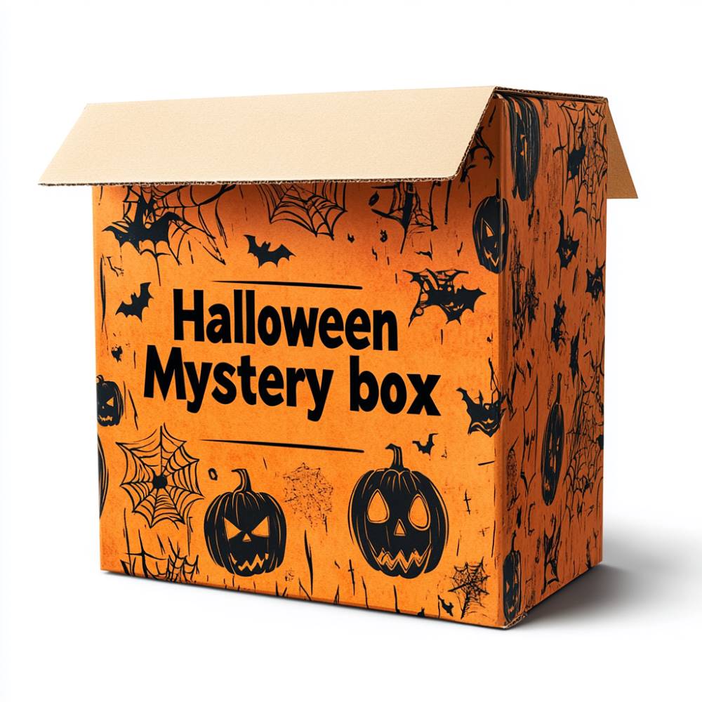 Halloween Mystery Box - Forundringspakke til Halloweenbaking!