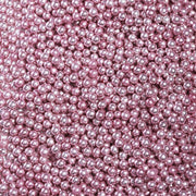 Happy Sprinkles Sukkerperler Metallic Rosa