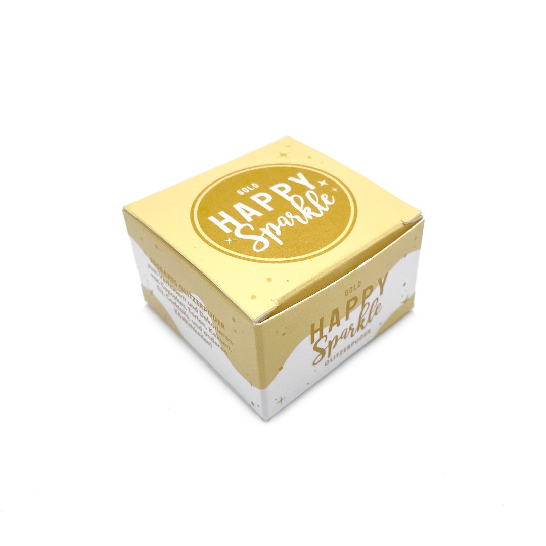 Happy Sparkle Spiselig Glitter -gull- 10g