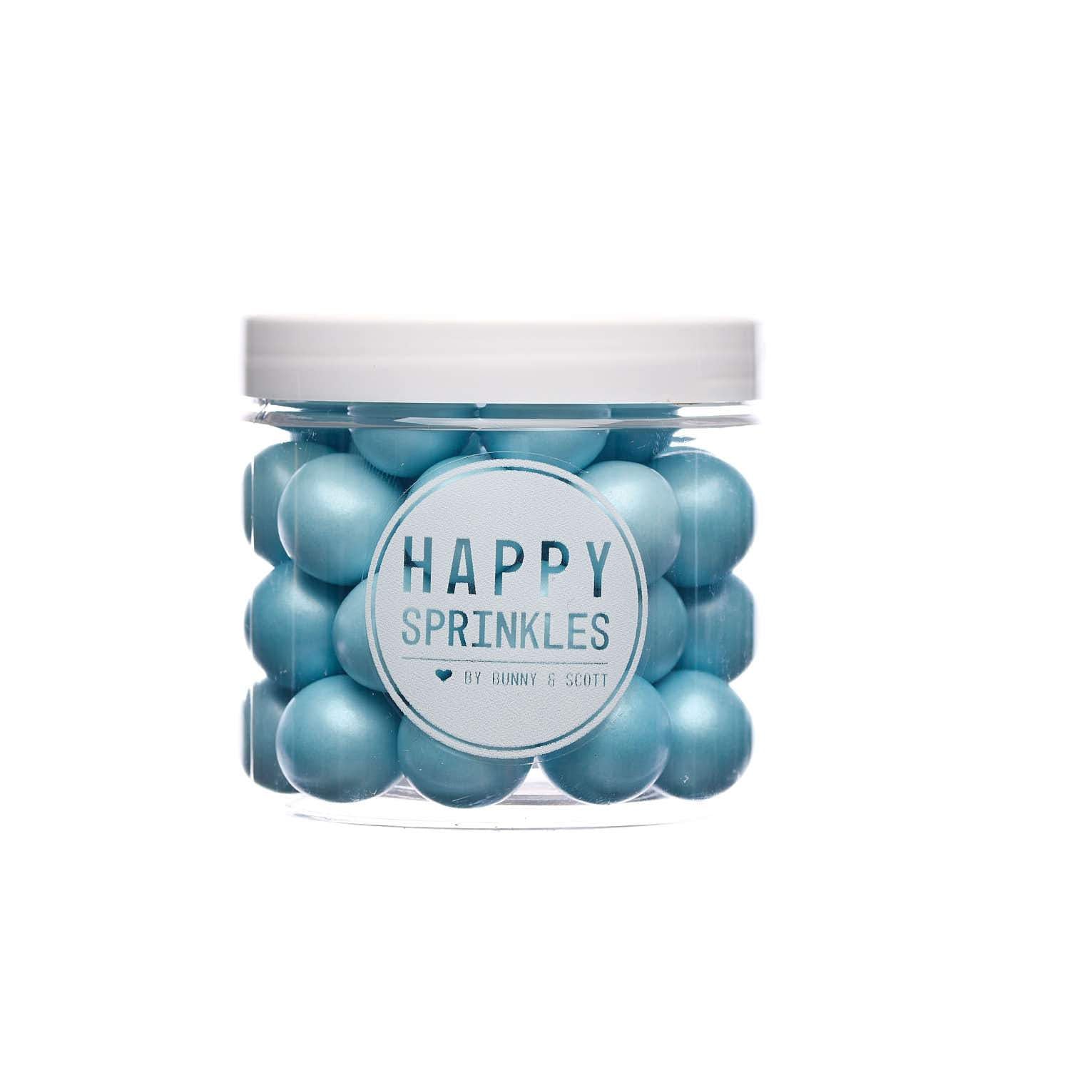Happy sprinkles sjokoladekuler blå