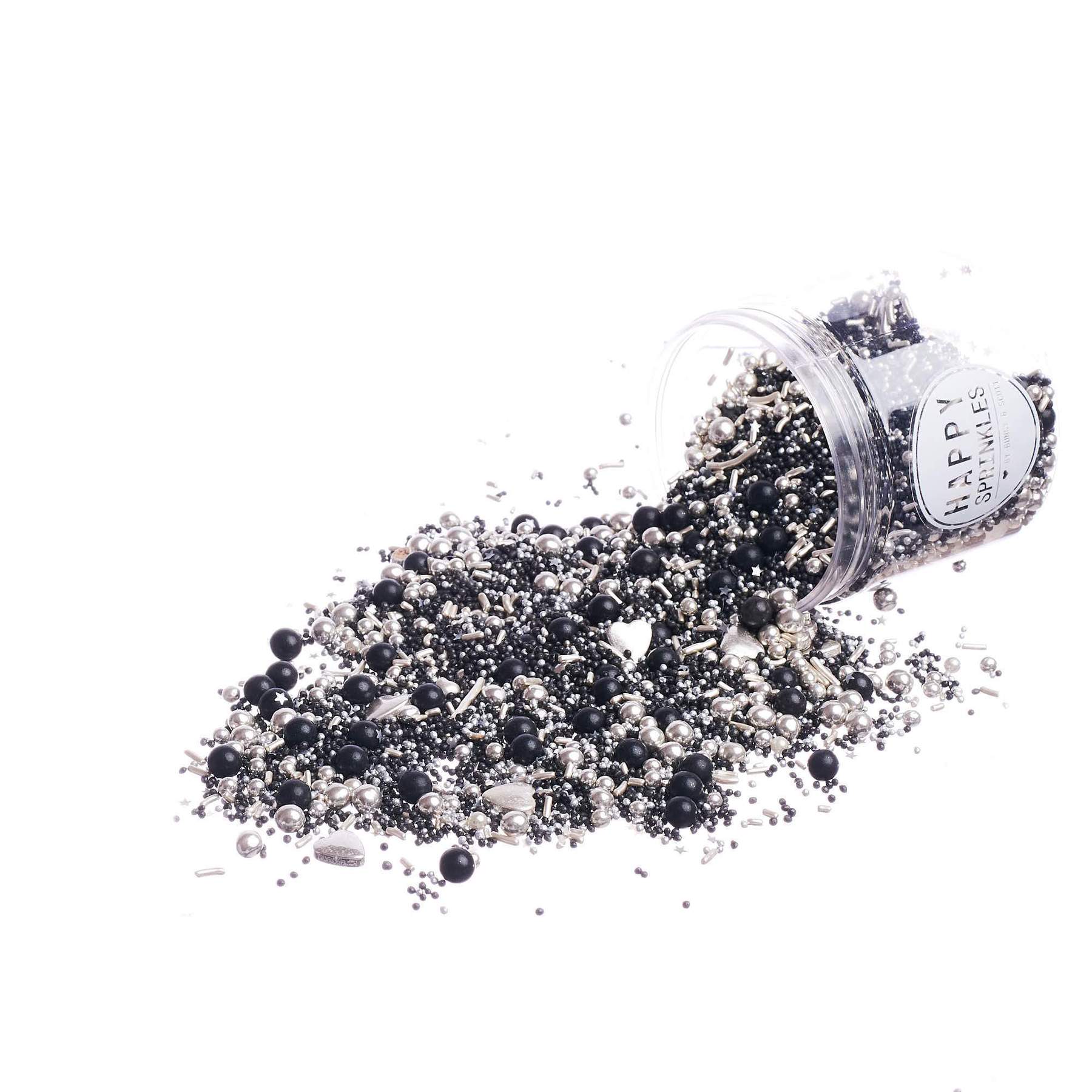 Happy Sprinkles Strøsselmiks -Black Pearl- 90g