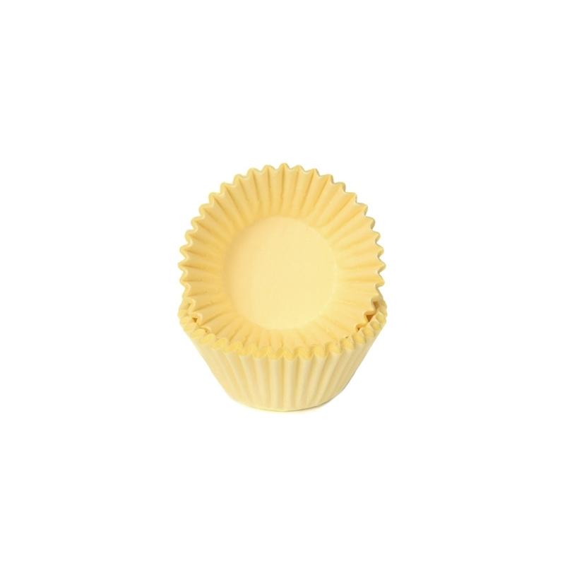 House Of Marie mini muffinsformer i pastell gul