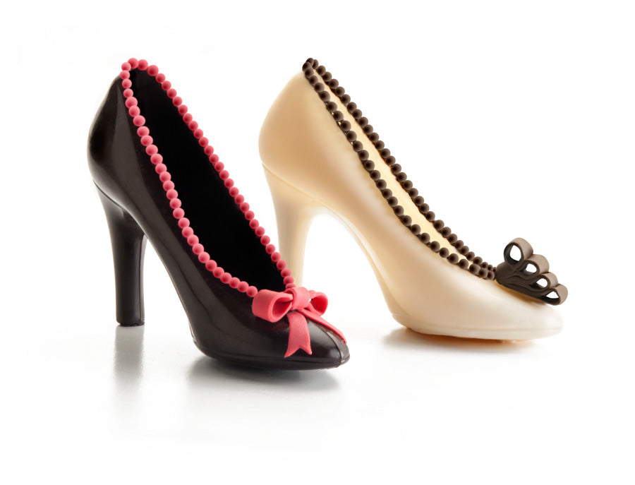 Sjokoladeform til høyhælt sko i 3D