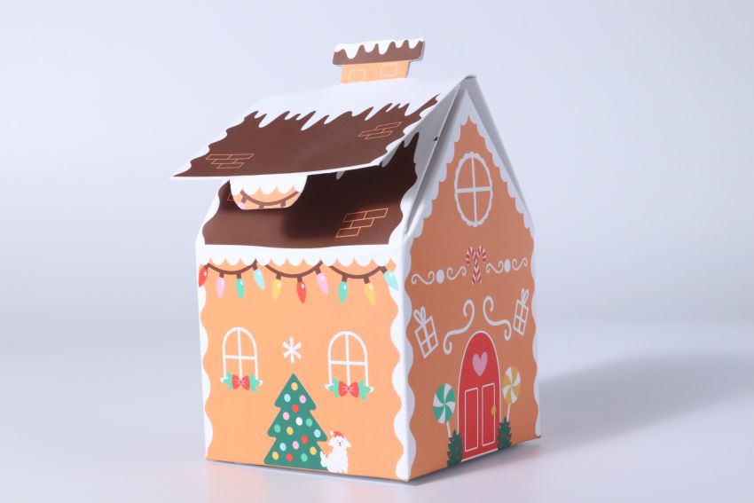 Gavebokser Jul - Pepperkakehus, pk/4