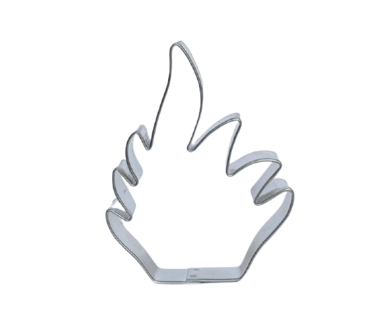 Pepperkakeform -Flamme- 6cm