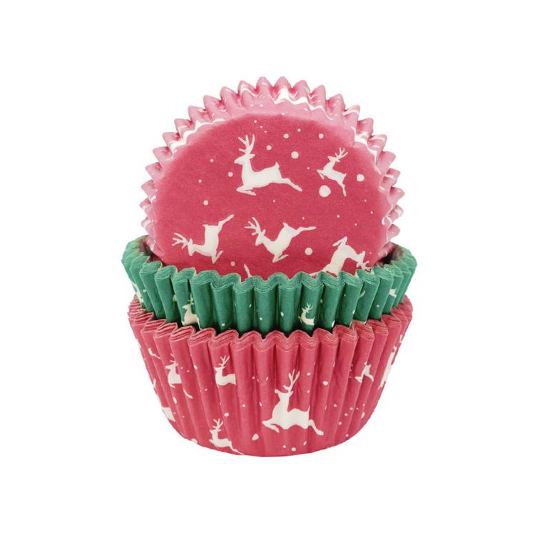 Muffinsformer jul reinsdyr