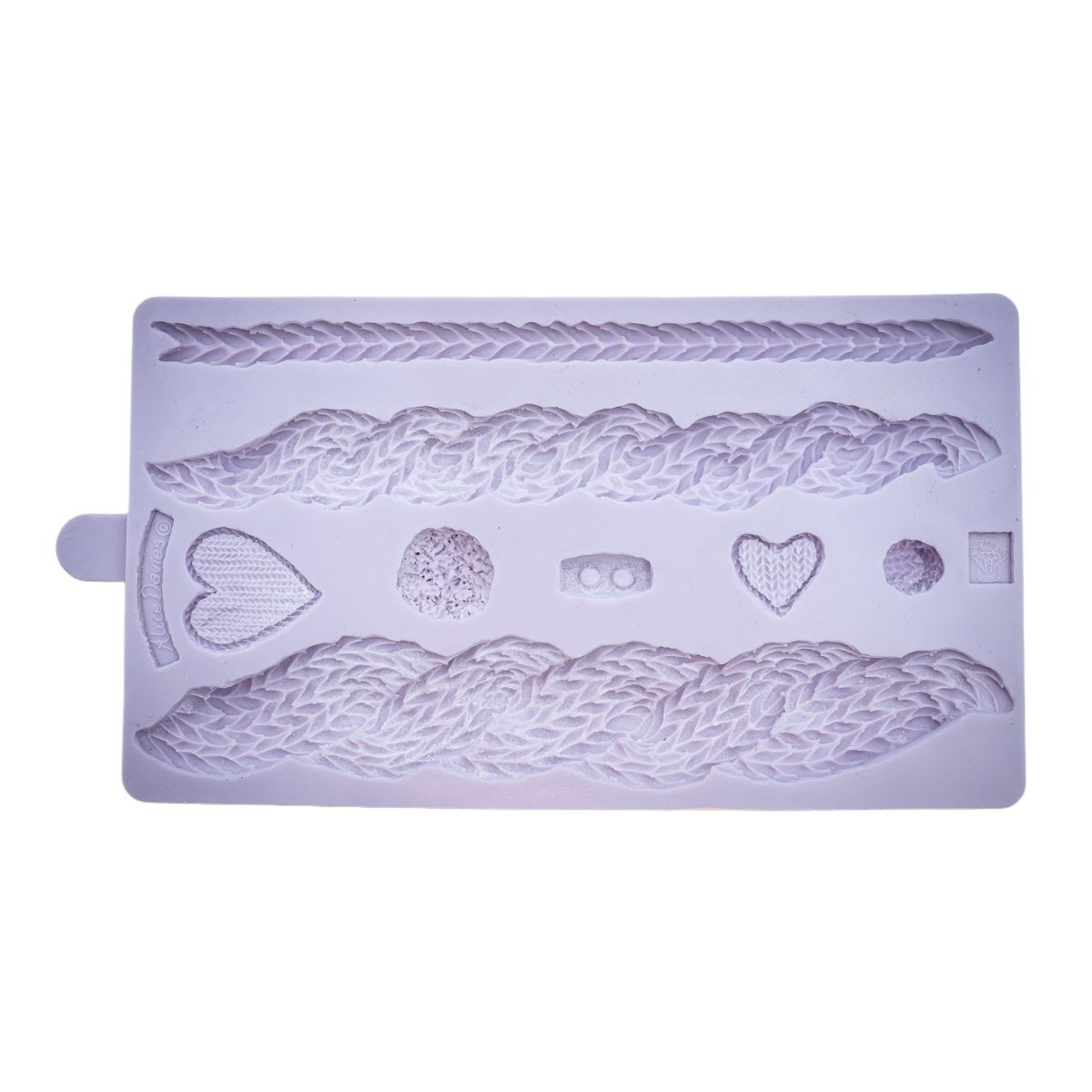 Karen Davies silikonform Kabelstrikk