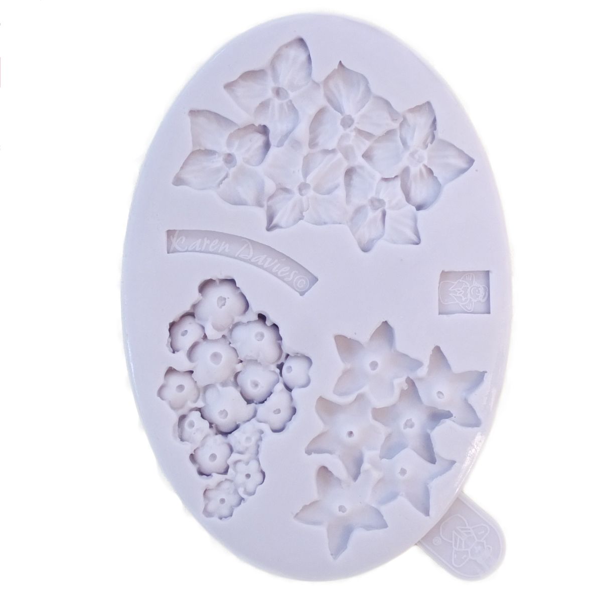 Karen Davies silikonform Filler Flowers