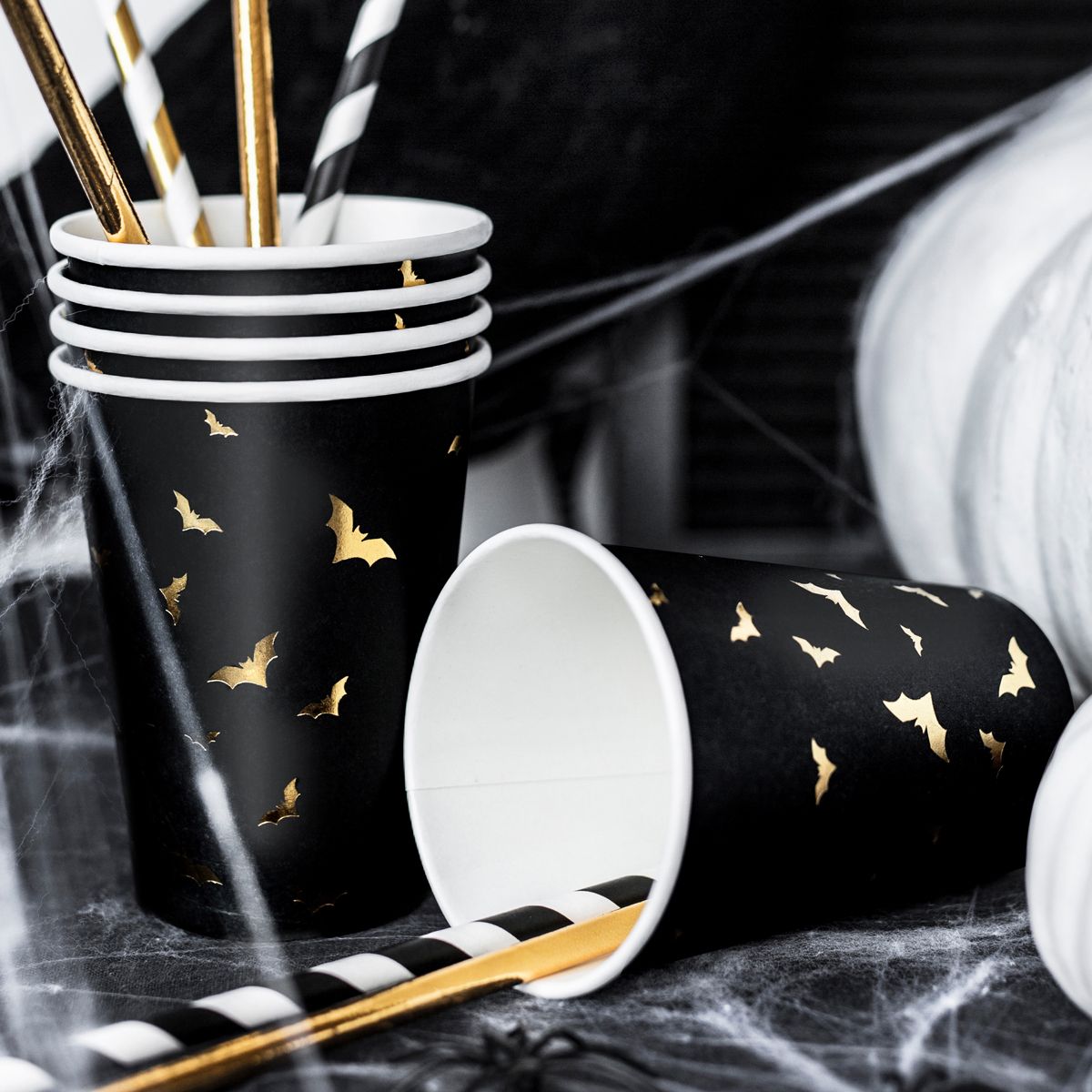 PartyDeco Pappkopper -Halloween- pk/6