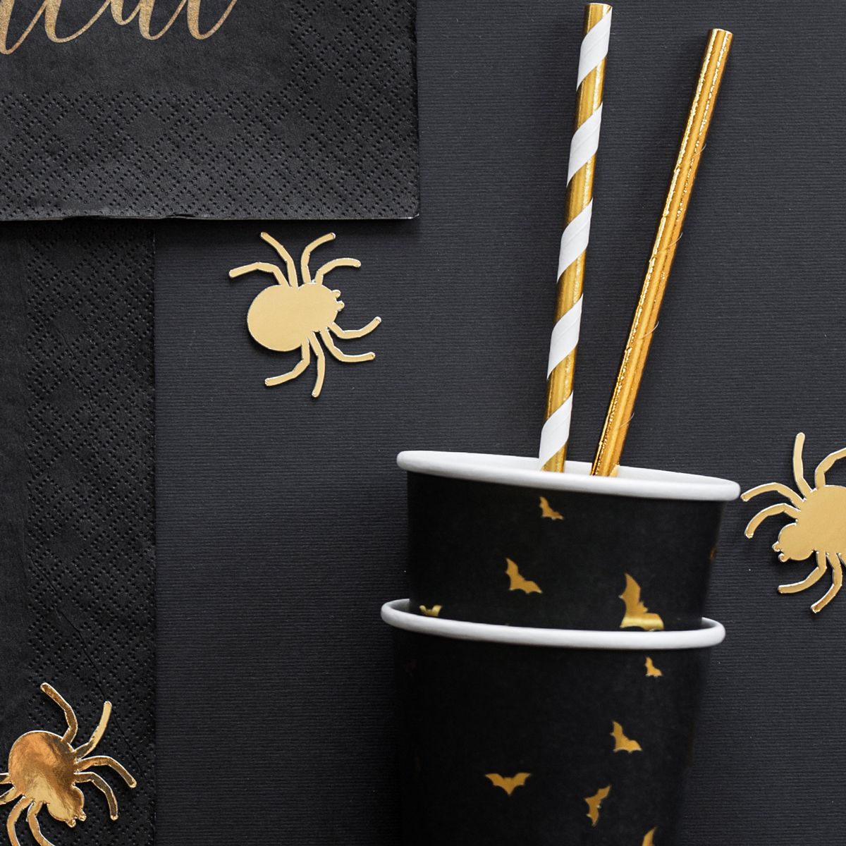 PartyDeco Pappkopper -Halloween- pk/6