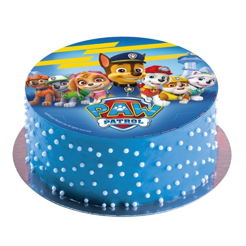 Kakebilde Paw Patrol Blå