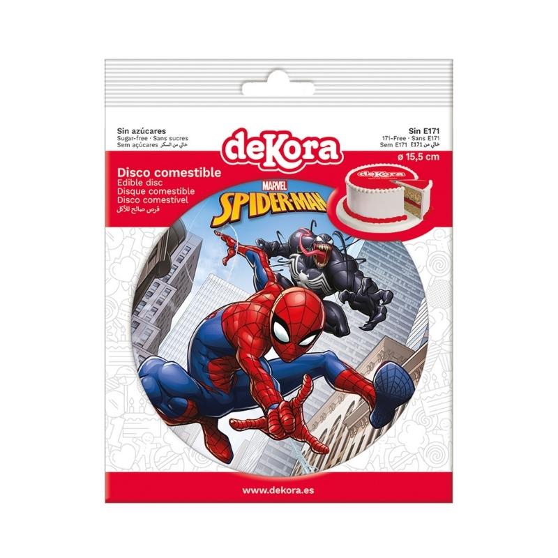 Kakebilde uten sukker -Spider-man- 15,5cm