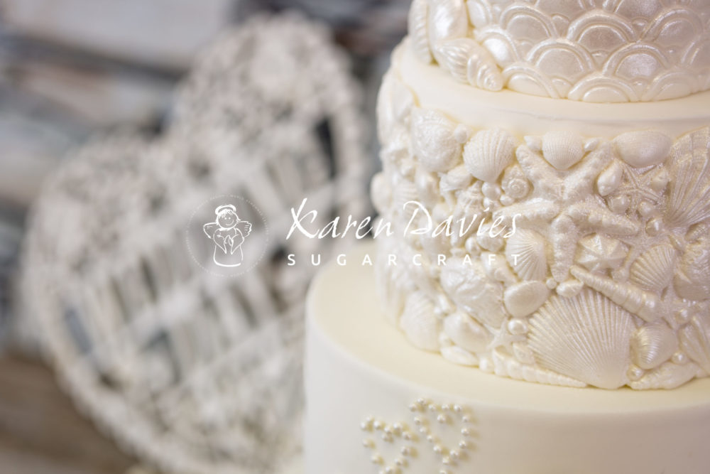Karen Davies silikonform -Sugar Shells-
