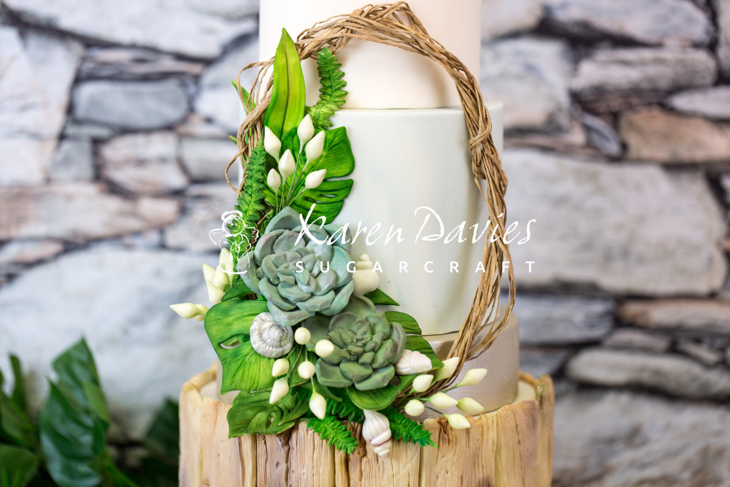 Karen Davies silikonform sukkulent blomster