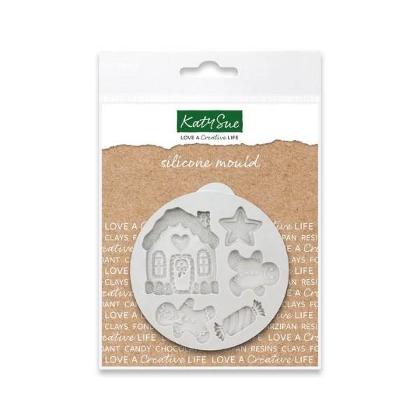 Katy Sue mould miniatyr juletema