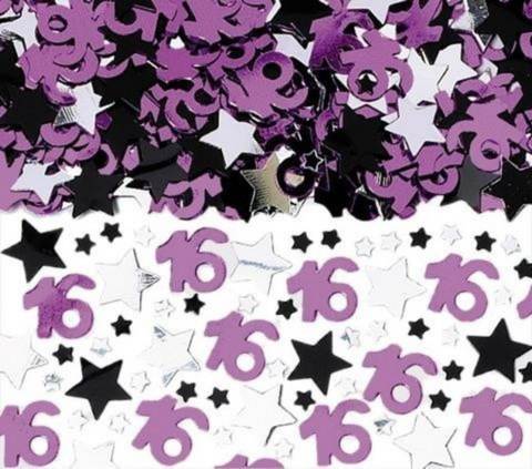 Konfetti til 16-årsdag