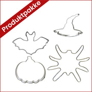 pakke med pepperkakeformer til halloween