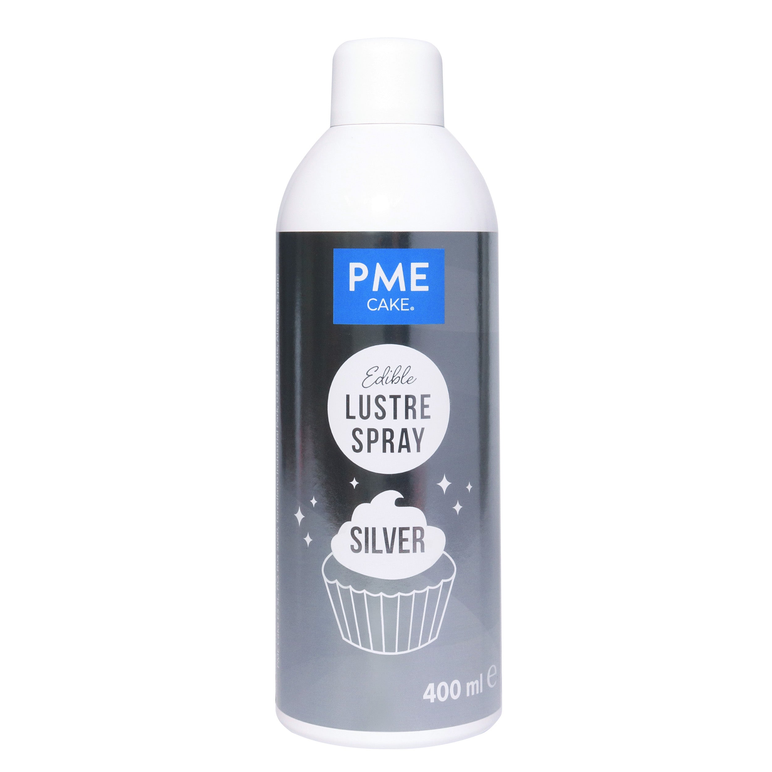 PME Lustre fargespray Sølv, 400ml