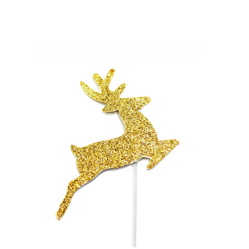 Cupcaketopper Jul Reinsdyr