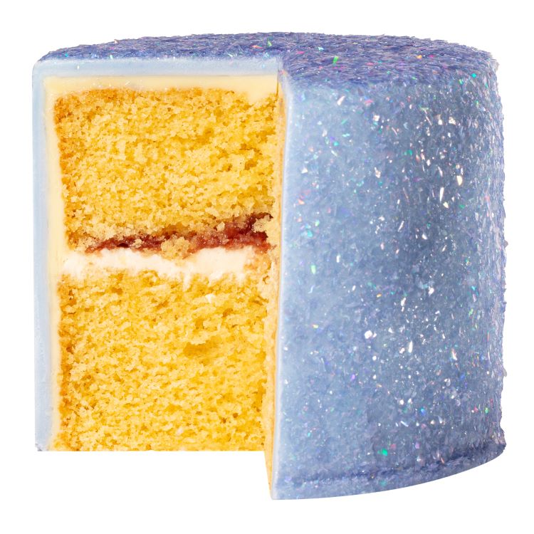 Glitter til kake - lilac
