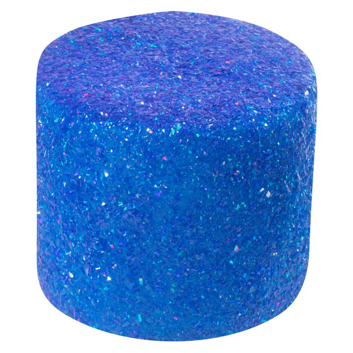Spiselig glitter til kake - blå