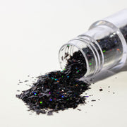 Spiselige glitterflak - black onyx