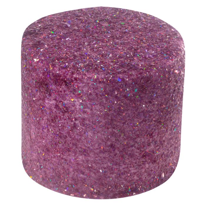 Spiselige glitterflak til kake - purple amethyst