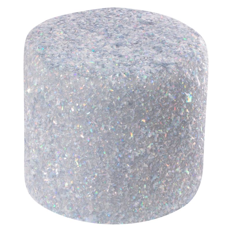 Magic sparkles spiselige glitterflak - silver