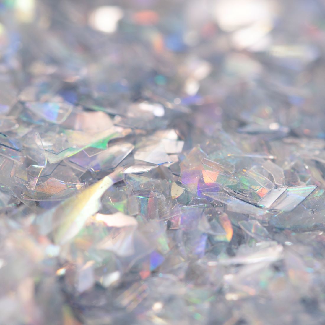 Spiselig glitter sølv