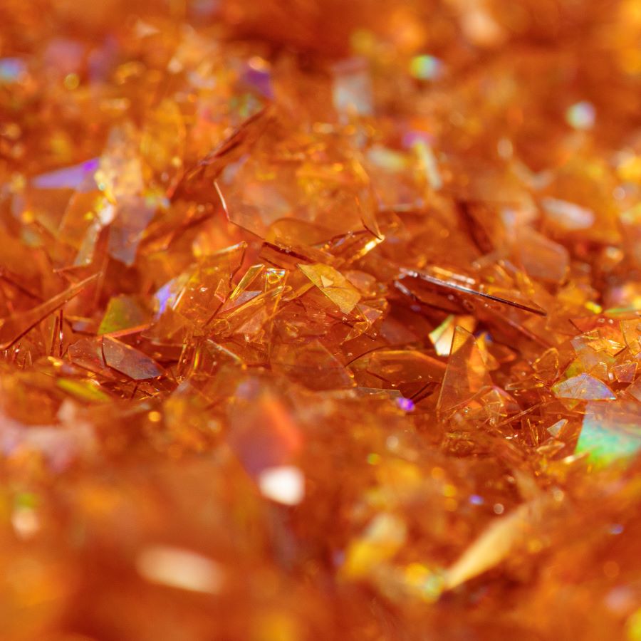 Magic sparkles spiselige glitterflak - gold